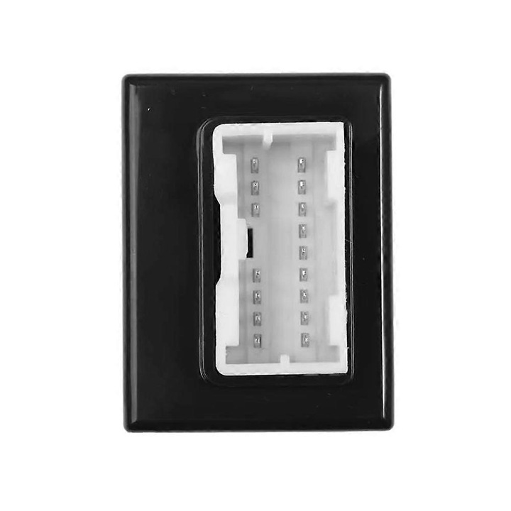 Adaptor USB AUX auto, negru, plastic, 1x