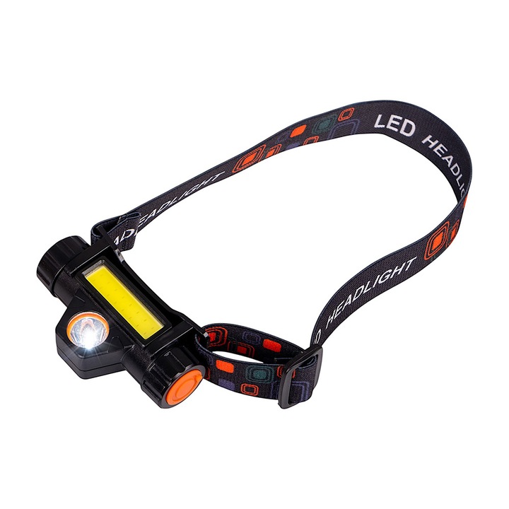 LED челник 101 USB, 4 режима, регулируем, за риболов и работа Digital One LSSS03655 – 1125877, LED, USB