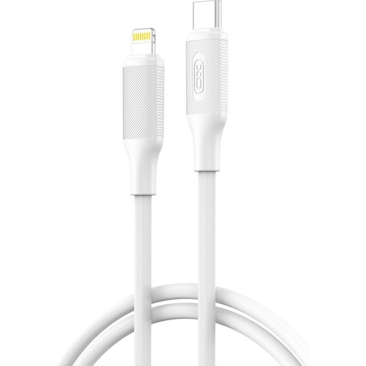 Cablu date XO Janus Series, 27W/60W, roz, 100cm