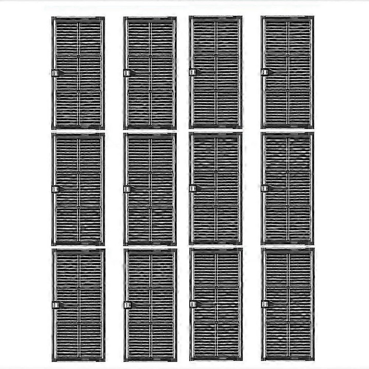 12 db porszívószűrő készlet, kompatibilis Dreame L10s Ultra Gen 2 L30s Ultra, műanyag, univerzális