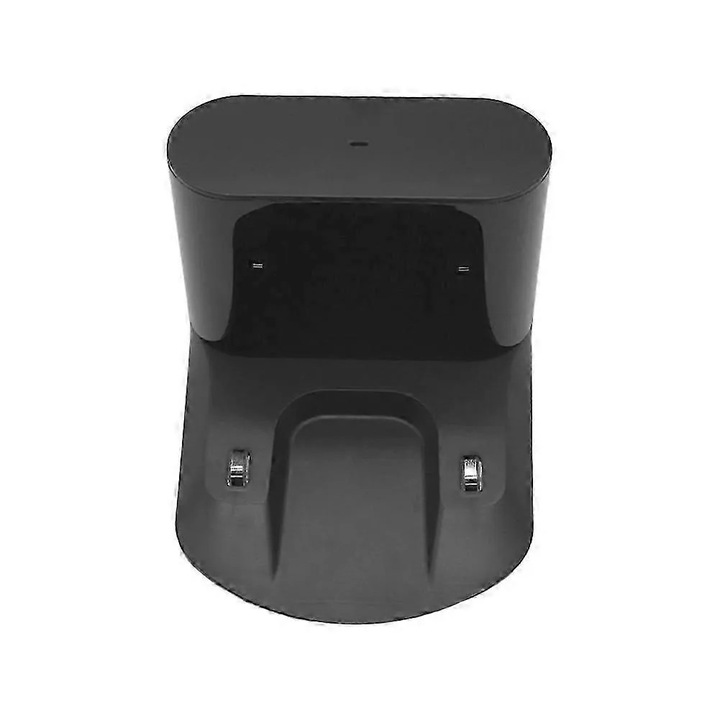 Станция за зареждане/база за зареждане, съвместима с Roborock S50 S51 S55 S65 T65 S5 Max S6 MaxV S6 Pure S7, стабилно захранване, компактен дизайн от ABS, черен, 1 бр