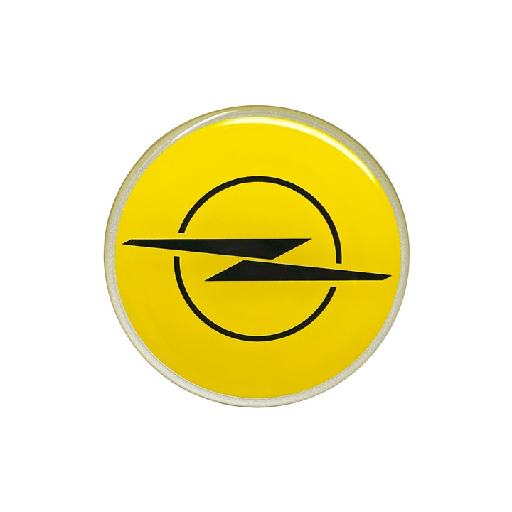 3D matrica Opel hivatalos embléma sárga 58 mm