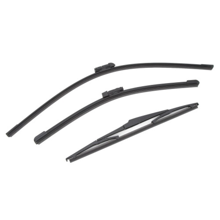 Set stergatoare auto, calitate OEM, usor de montat, negru, universal