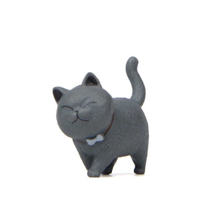 Figurine pisica 3D PVC miniatura decor set colectie cadou