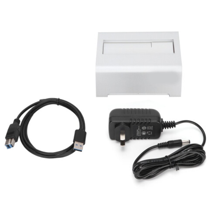 Univerzális dokkolóállomás, gyors adatátvitel, USB 3.0, 2.5x3.5 inch SATA