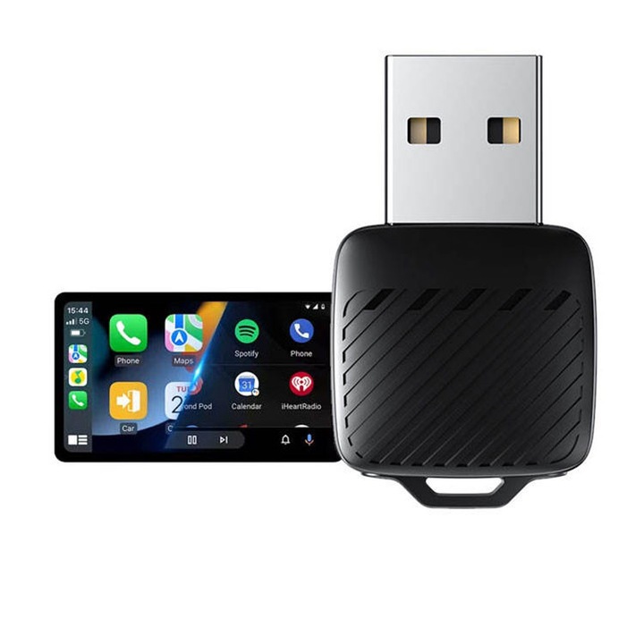 Wooboobox M11 vezeték nélküli CarPlay és Android Auto adapter, 2 az 1-ben, Plug & Play, USB és Wi-Fi 5G csatlakozással, vezetékes kapcsolat vezeték nélküli kapcsolattá alakításához