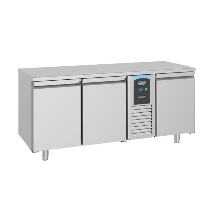 Banc de lucru pentru congelator cu 3 usi, monobloc, Energy Line, CombiSteel