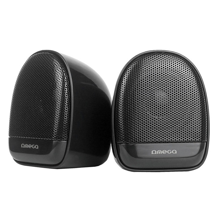 Omega PC Sztereó Hangszórók 2.0 6W RMS USB 3.5mm