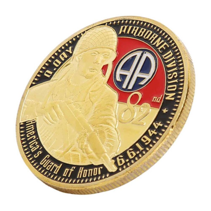 Isten páncélja emlékérme/emlékérme, vallásos emléktárgy, aranyozott, tartós kivitel, gravírozott részletek, arany, 1 db