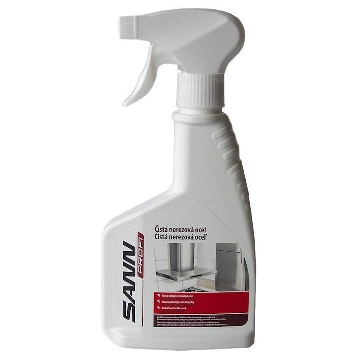 Sann Profi mosószer rozsdamentes acélhoz 200ml átlátszó