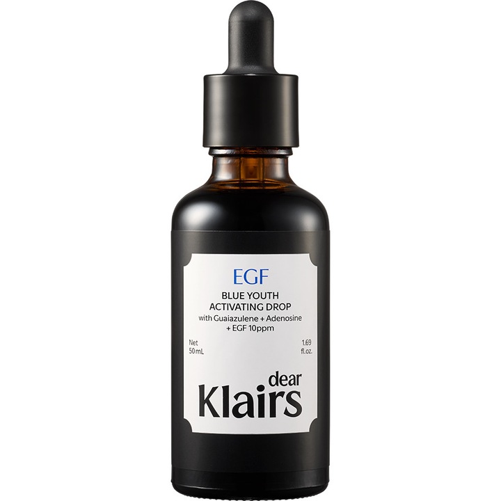 Ser de fata, Dear Klairs, EGF Blue Youth Activating Drop, 50 ml