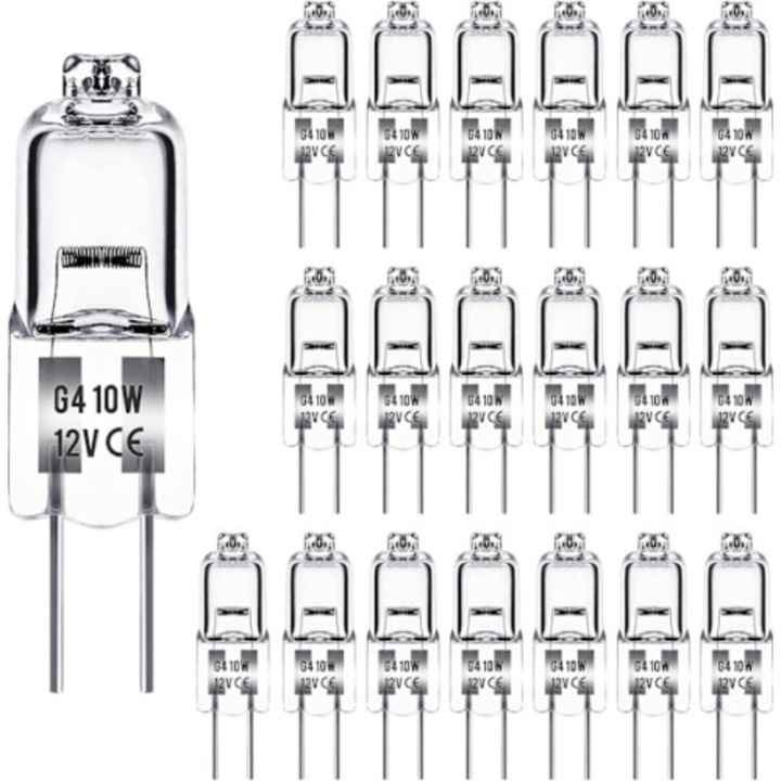 Bec halogén kapszula 20W 2700K 12V szett 20 db