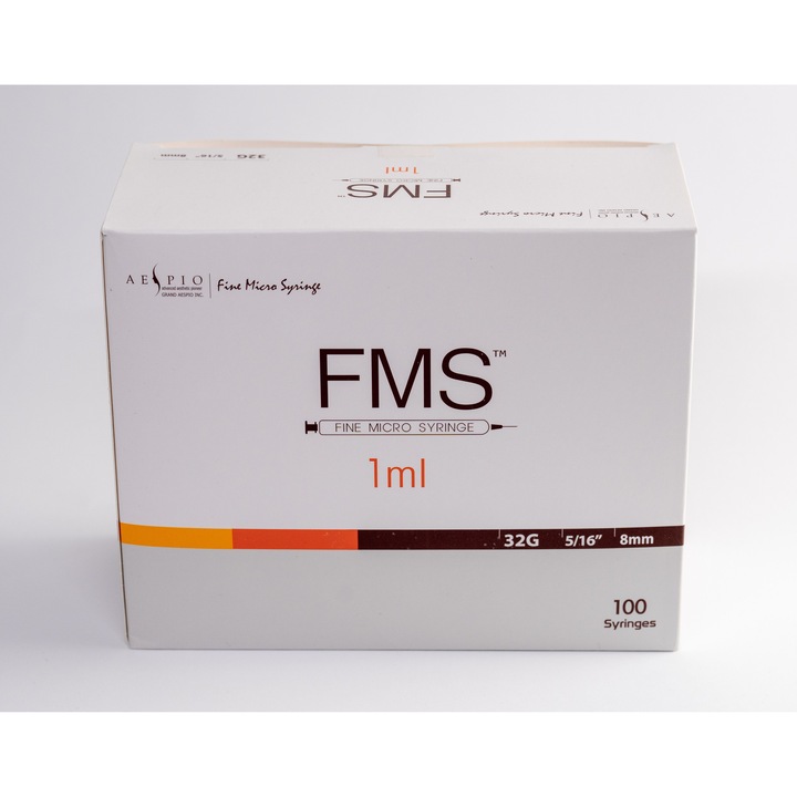 Инсулинови спринцовки FMS 1 ml 32G 8mm, 100 бр