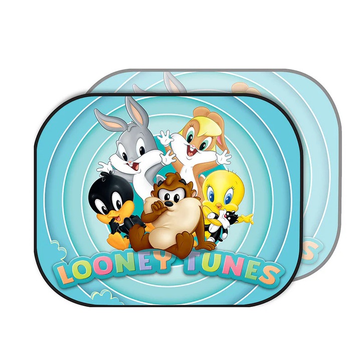 Щори за странично стъкло, 44x35cm 2 броя LOONEY TUNES