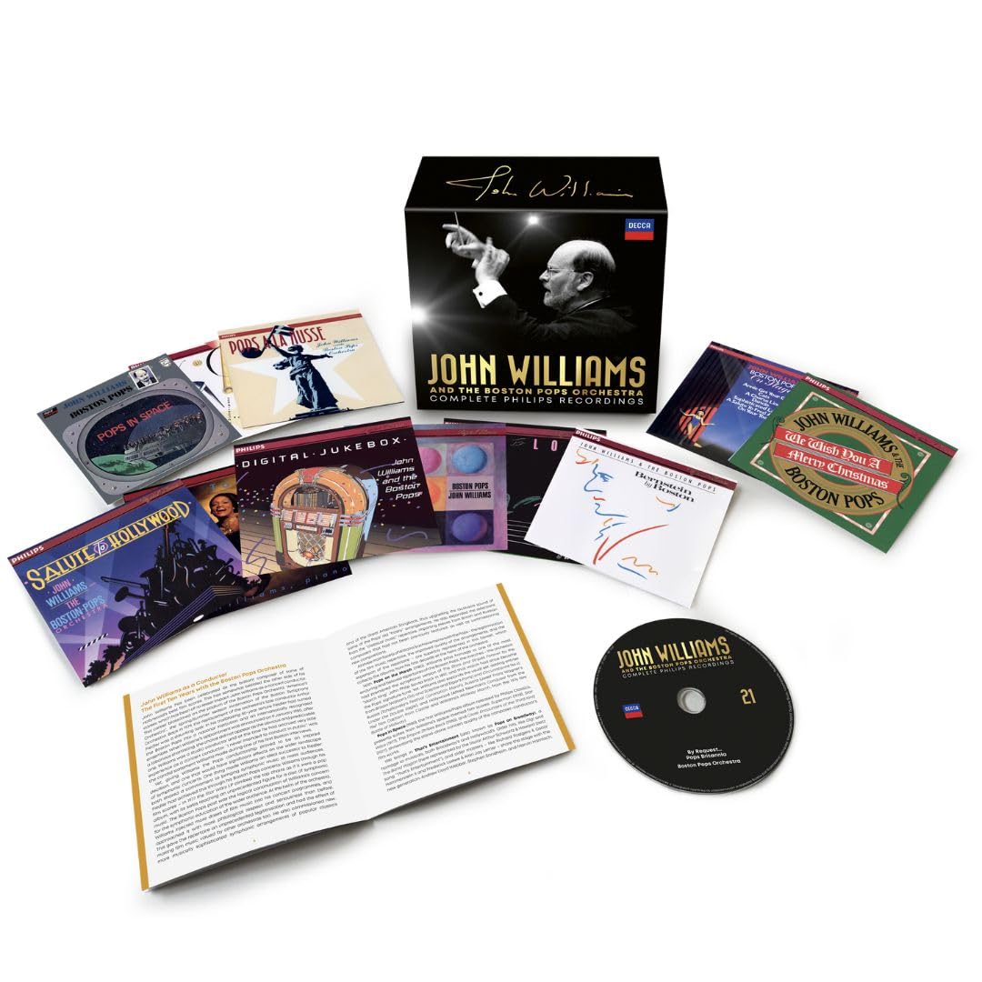 John Williams - Complete Philips Recordings - 21CD, muzică clasică