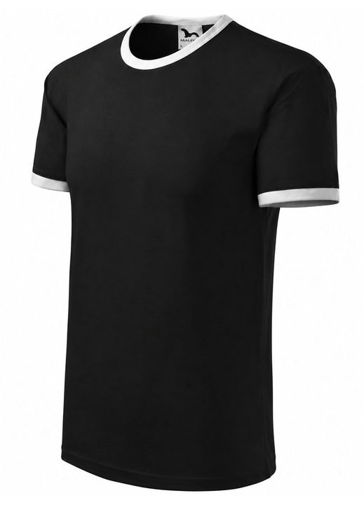 Gyermek sport póló, MALFINI, fekete, 10 év, 146 CM