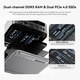 Beelink SER 8 8745HS Mini PC Gaming 32 GB - 1 TB SSD Windows 11 мини компютър за игри - PC Windows - Настолен компютър - Калкулатор - PC за игри - Преносим - 1 TB SSD - Windows 11 Pro - AMD Ryzen 7 - 4.9 GHz - 4K 120 Hz - SSD до 8 TB - RAM до 128 GB