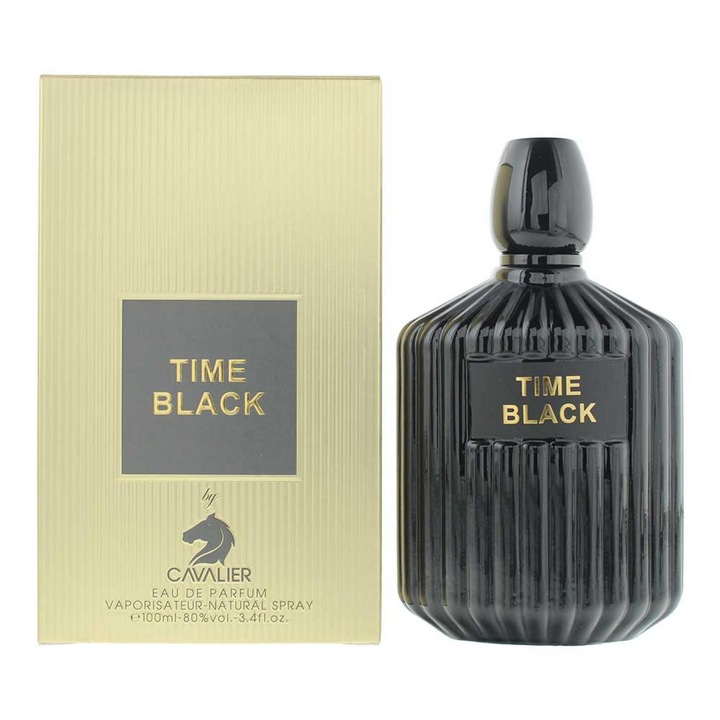Cavalerista, Time Black, Eau de parfum, Semleges, 100 ml
