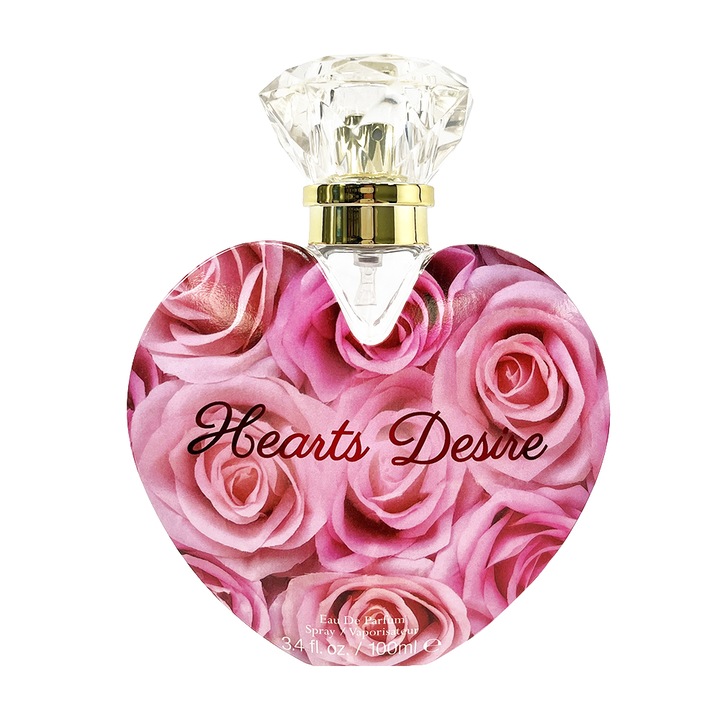 Szív Vágya, Rózsaszín Rózsa, Eau de Parfum nőknek, 100 ml