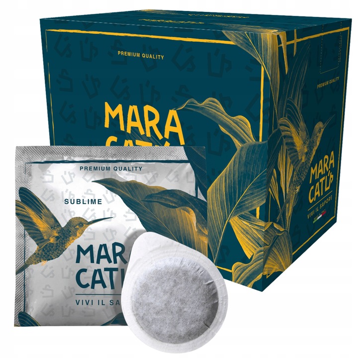 Cafea in Paduri ESE 44mm Compostabile Eco Italiana Maracatú SUBLIME 150 buc PODS