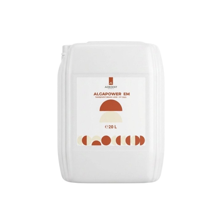 Biostimulator ALGAPOWER EM, extract de alge Ecklonia maxima 92%, 20 L