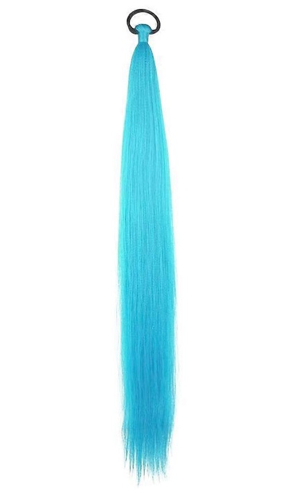 Extensie coada de cal sintetica multicolor, usoara, confortabila, 1 buc.