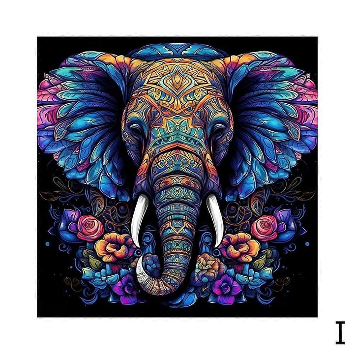 Комплект диамантена картина 5D, 30x30см, за начинаещи, многоцветен