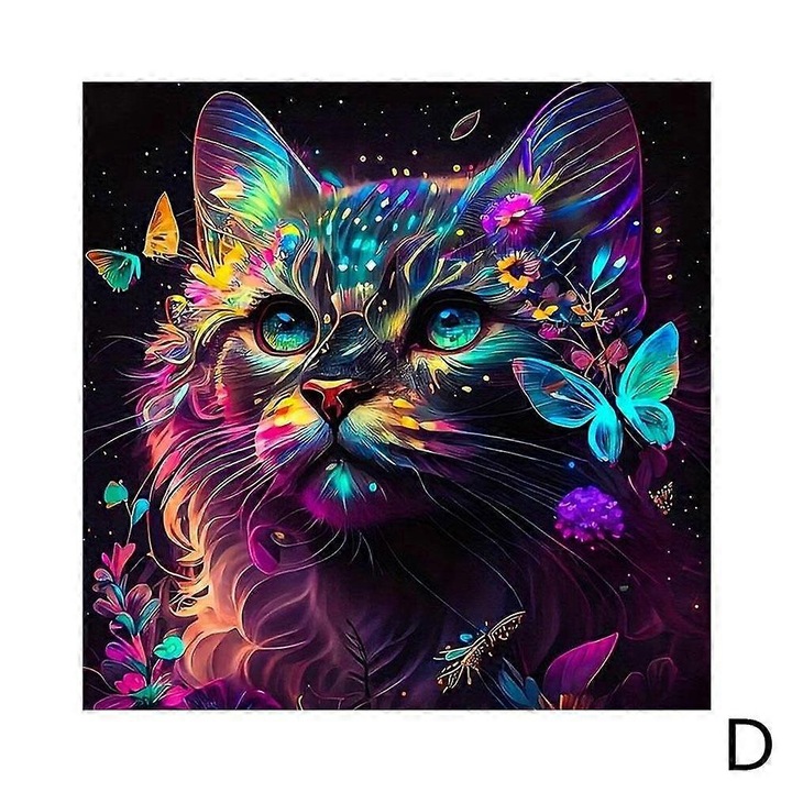 Комплект за диамантена живопис 5D, 30x30см, многоцветен