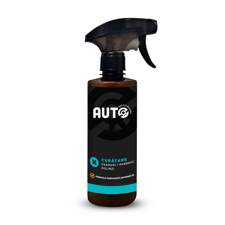Solutie Curatare Geam si Oglinzi, cu pulverizator, 400 ml, La Canistra