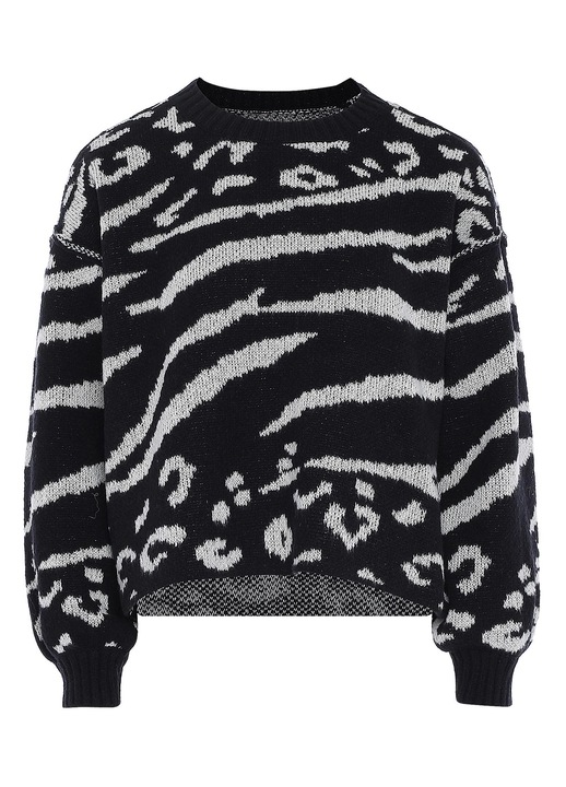 Női pulóver AODA – fehér, XL/XXL