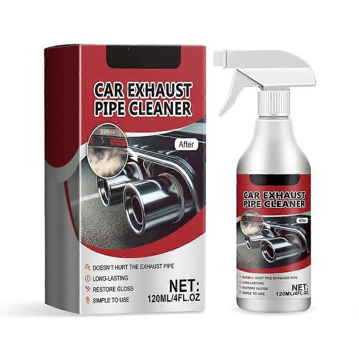 Spray curatare evacuare auto 120ml, indepartare rugina, incolor