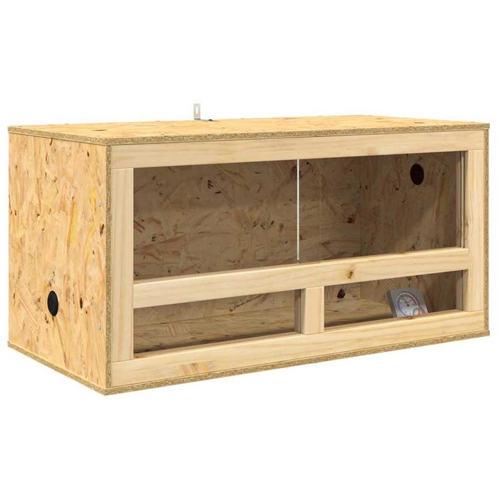 Terariu vidaXL, Maro 80 x 40 x 40 cm OSB
