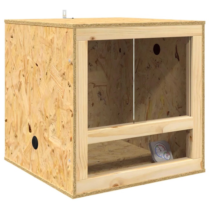 Terariu vidaXL, Maro 50 x 50 x 50 cm OSB