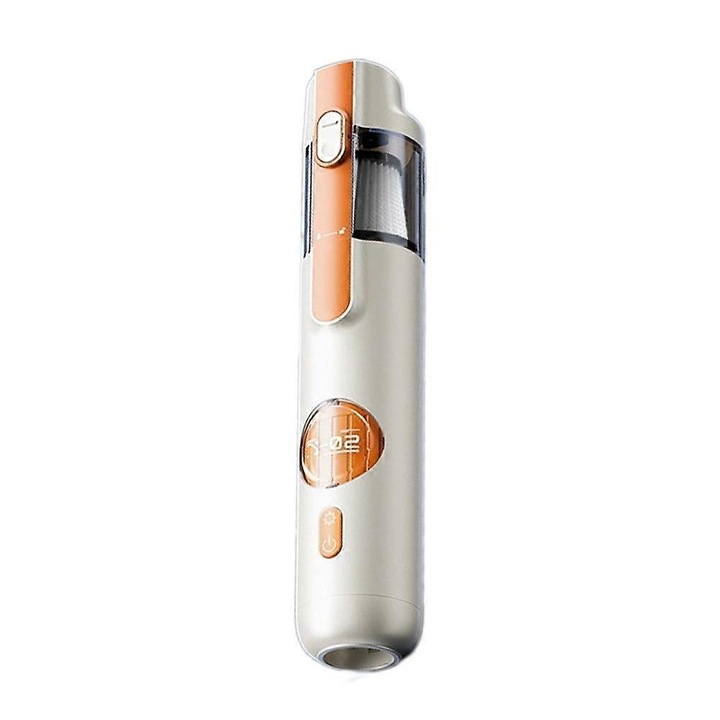 Aspirator portabil multifunctional 5-in-1, negru-alb, 36V, 15kPa, 425g
