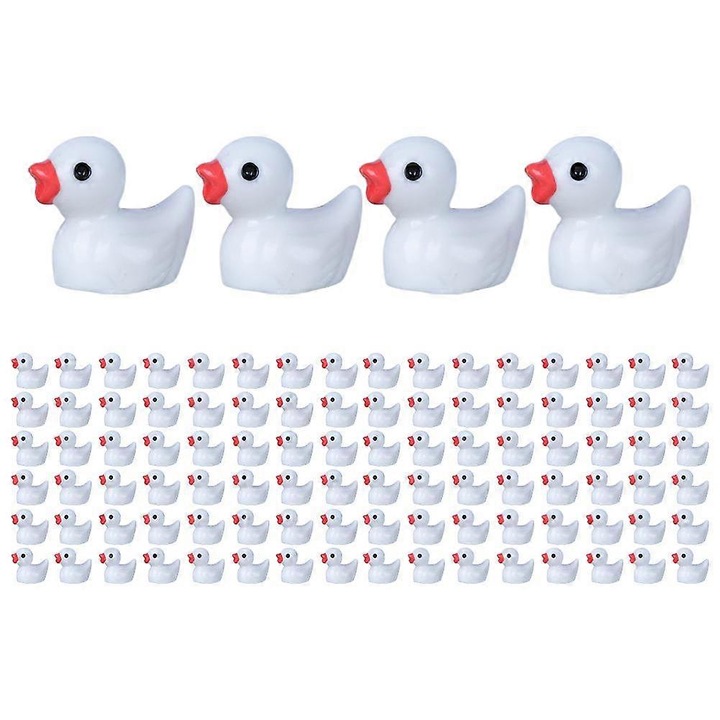 Set 100 mini rate rasina galbene 1.5x1cm accesorii artizanat