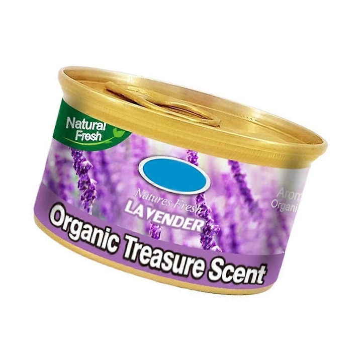Odorizant/aromatizant auto Lavanda, cu parfum de durata, dezodorizant pentru habitaclu, Mov, 25-50ml