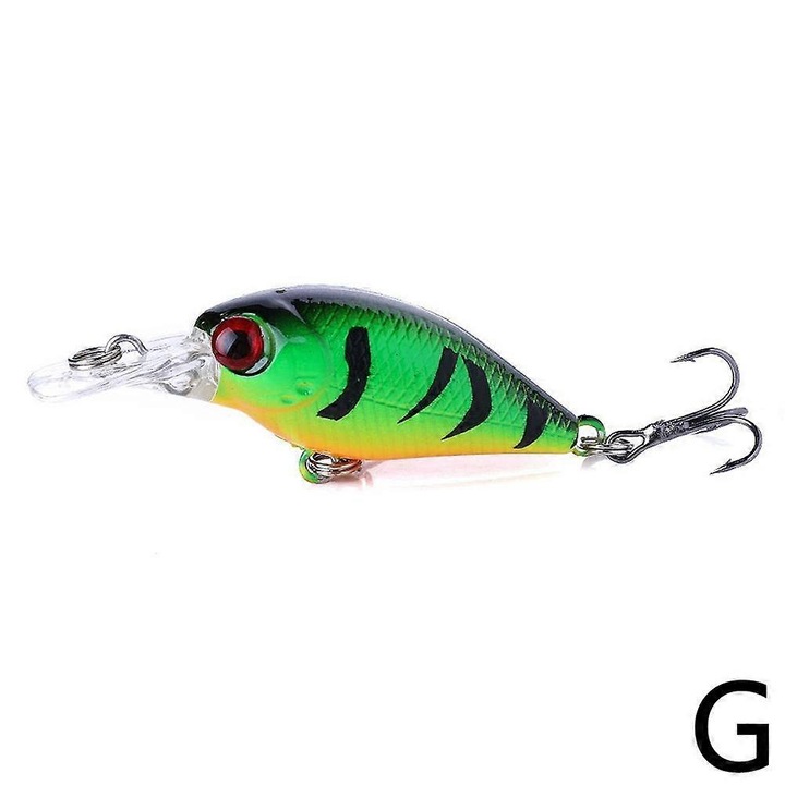Mikro crankbait műcsalik, 5cm, többszínű