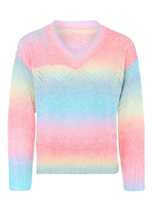 Női pulóver AODA – többszínű, XL/XXL