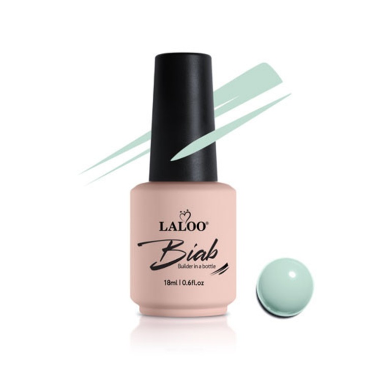Gel in sticla Laloo Biab 08 Mint 18ml