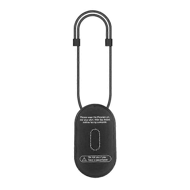 Mini kompakt hüvelykujj típusú kamera, mágneses testtel, hurokrögzítéssel és automatikus fájltitkosítással, ABS, 64x32x20 mm, Fekete, 1 db