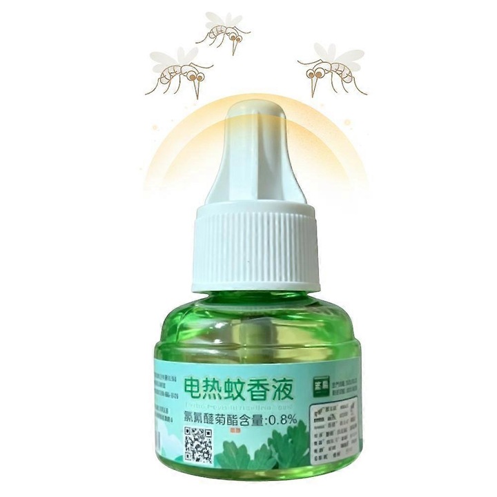 Lichid electric antitantari 45ml, verde, 10cm
