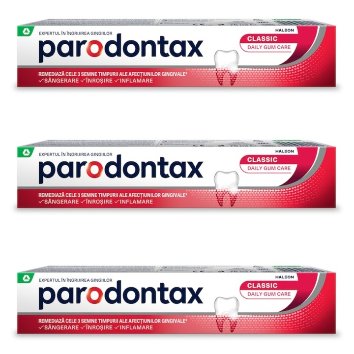 Set 3X Pasta de dinti parodontax Classic, 75 ml