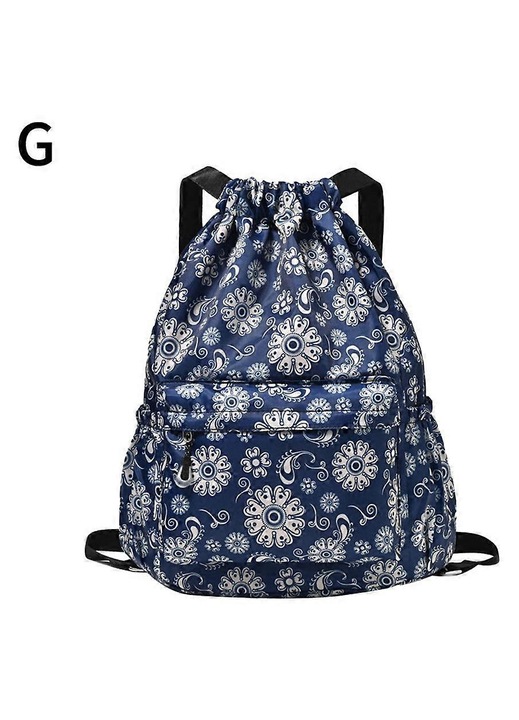 Раница с връзки, многоцветна, 45x35x18см, Oxford найлон