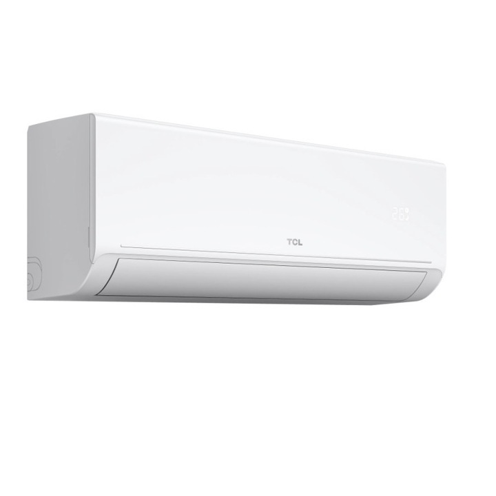 Aparat de aer conditionat cu invertor TCL SaveIN TAC-12CHSD/ZG31IS, 12000 BTU, 22 m², A++/A+, Wi-Fi, iFeel, ECO, Curatare automata in 4 etape, Google Home si Alexa, Gentle Cool, Alb