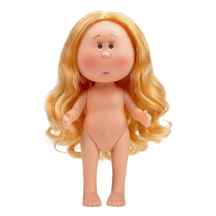 Figurina din plastic 24cm, textura moale mata, accesorii DIY, multicolor