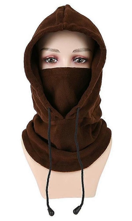 Unisex sport sapka, vastag polár, barna, univerzális méret
