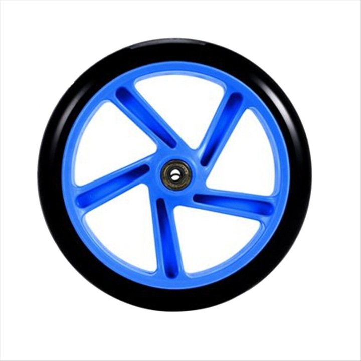 Roti trotinete adult 200x40x8mm PU ABEC 7, kék