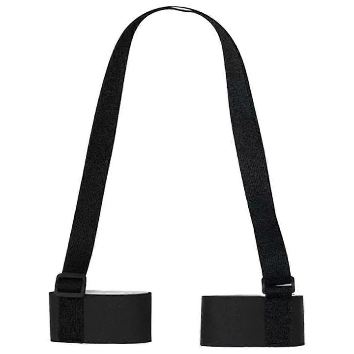 Chinga transport schiuri si snowboard, ajustabila, negru, 65x130cm