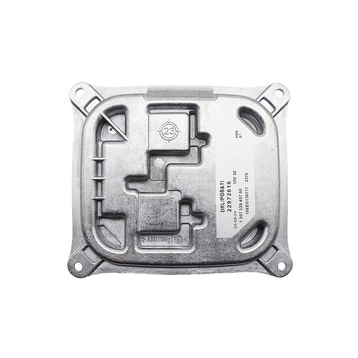 LED nappali menetfény modul, fém, fekete, 22972618, 2015-2019, bal