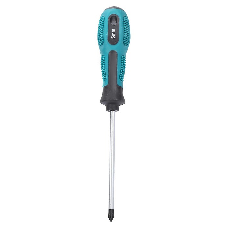Kézi csavarhúzó, acél, csúszásmentes markolat, tartós, 20cm